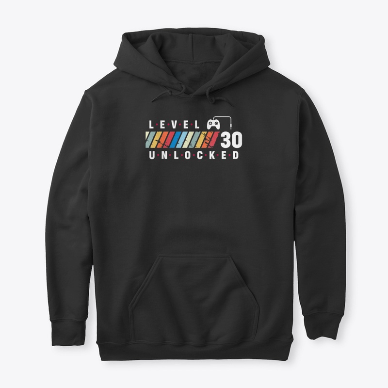 Level 30 Unlocked 30 Year Old Video Game