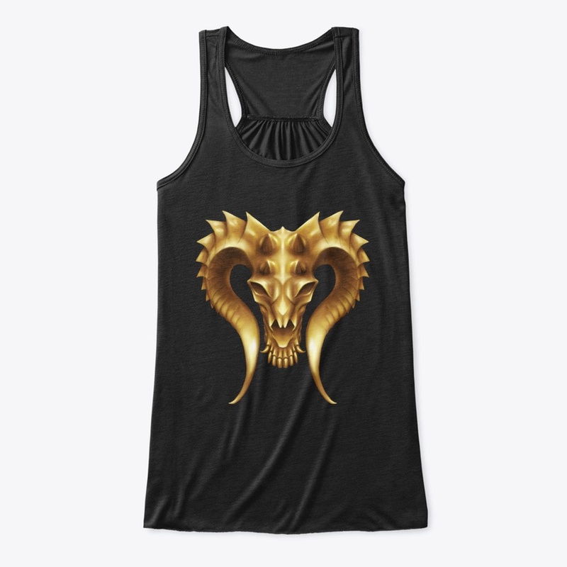Gold Taun Skull