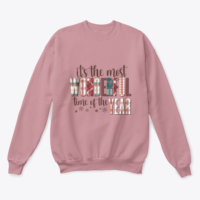 Most Wonderful Time Plaid T-Shirt