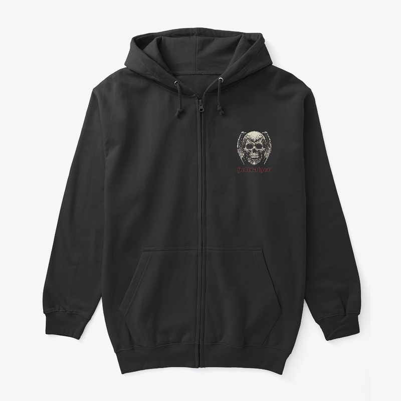 HellRaizer Winged Vampire Skull