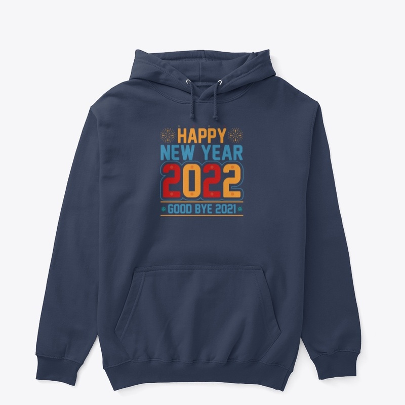 Happy New Year 2022  T Shirt Design