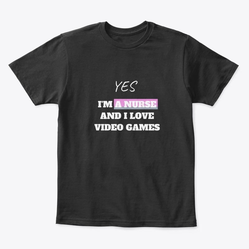 nurse love playing video games T-shirt