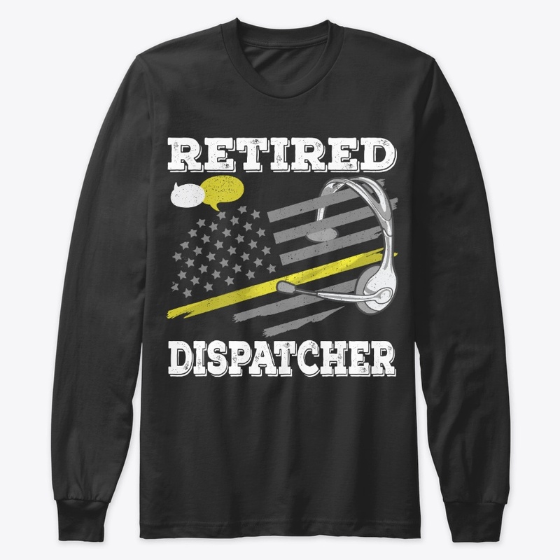 Retired Dispatcher Gift - Thin Line Flag