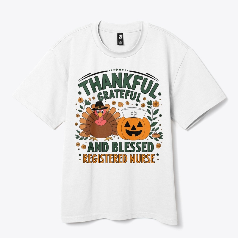 Thankful, Grateful, and Blessed T-shirt,