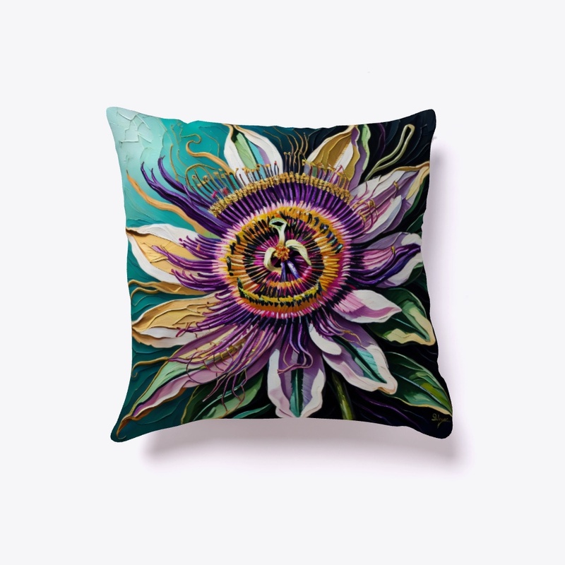 Passion Flower (Palette Knife)