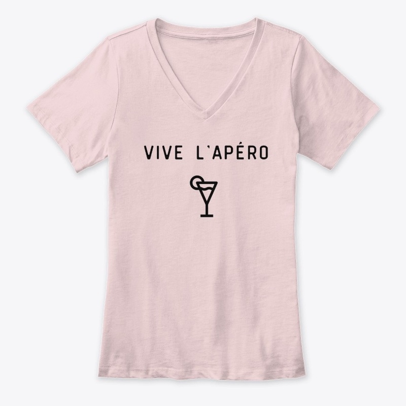 Vive l'apéro black lettering