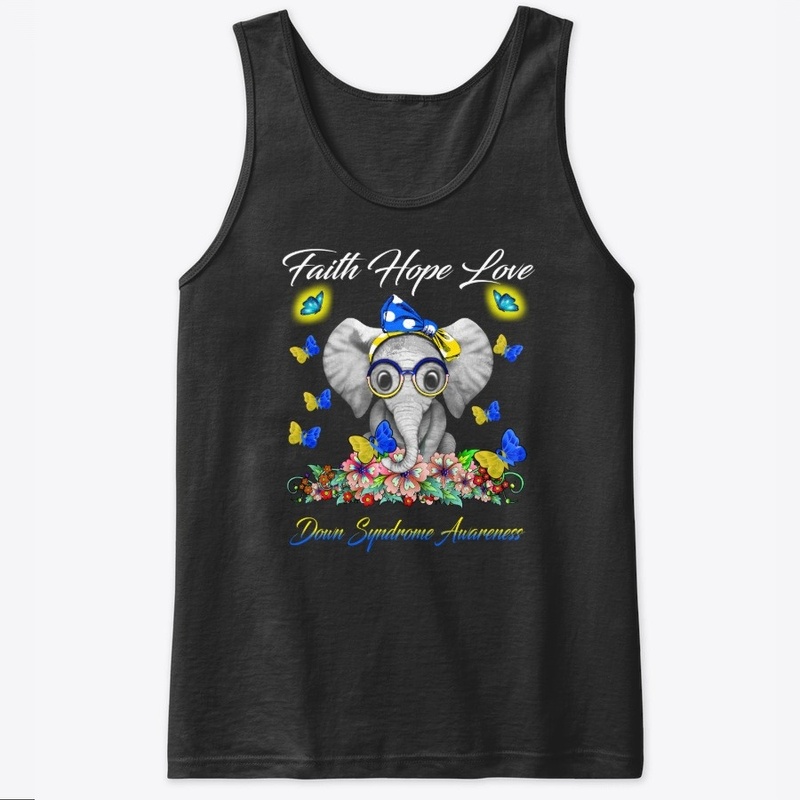 Elephant Faith Hope Love Down Syndrome 
