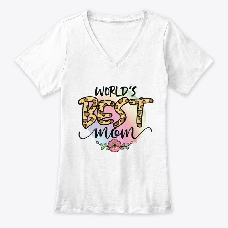 Worlds Best Mom Watercolor