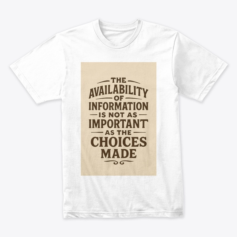 The Availability of Information