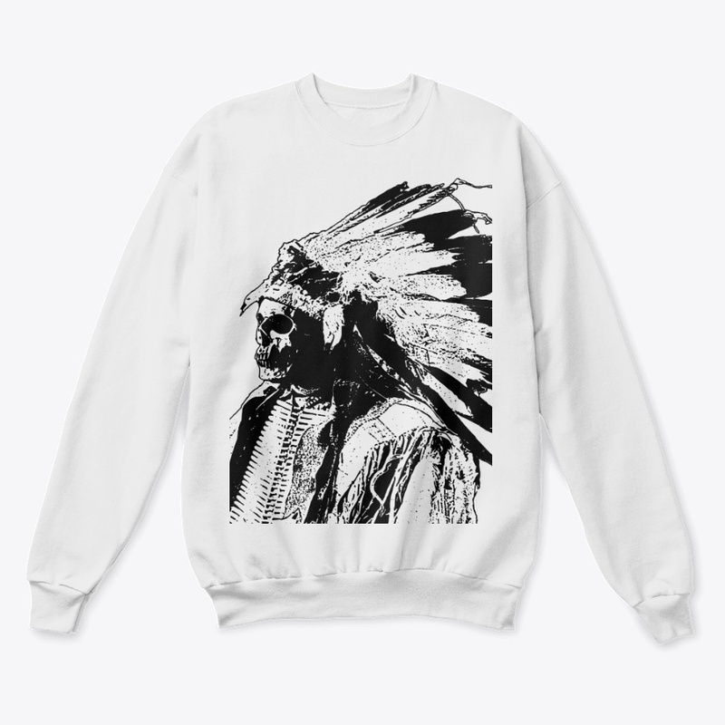 BLACK HAWK - SKULL WITH HEADDRESS