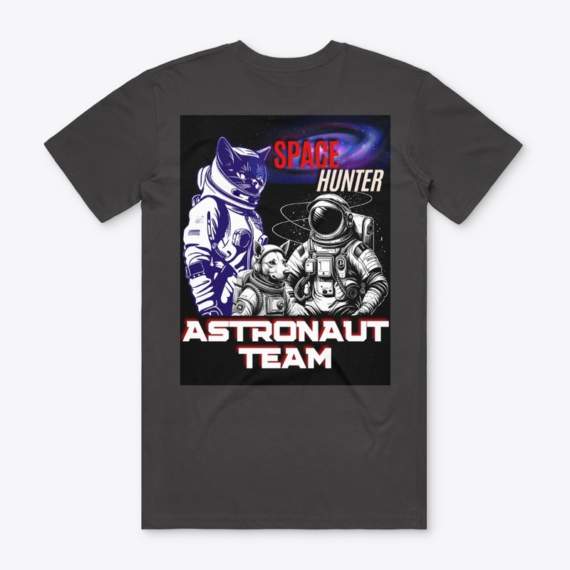 Space Hunter Astronaut Team T-shirt 