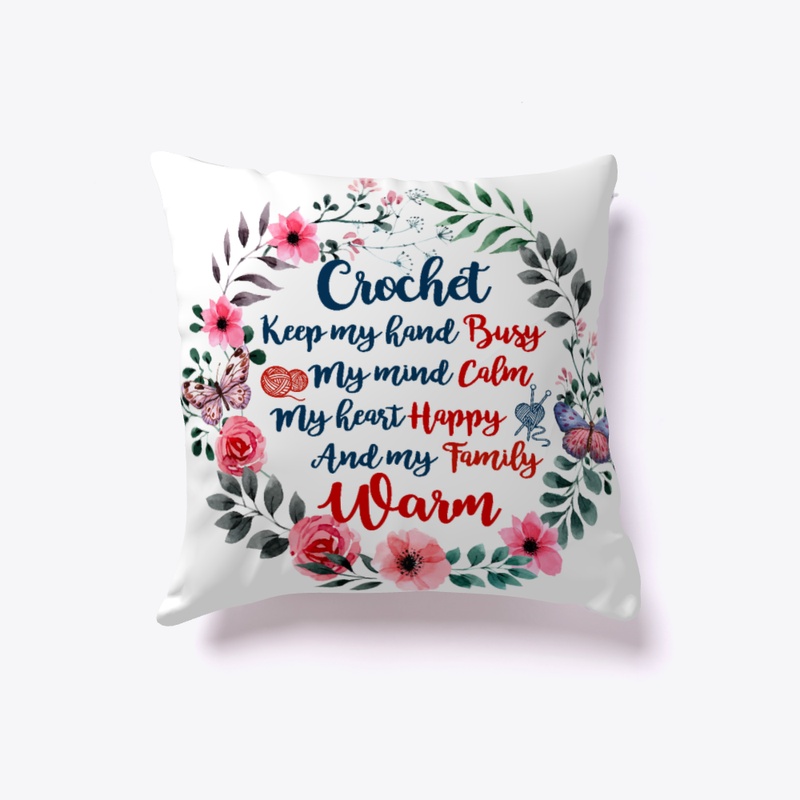 Pillows for Crocheters! Crochet lovers!