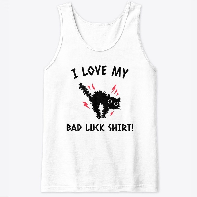 Funny Cat Halloween Bad Luck Shirt