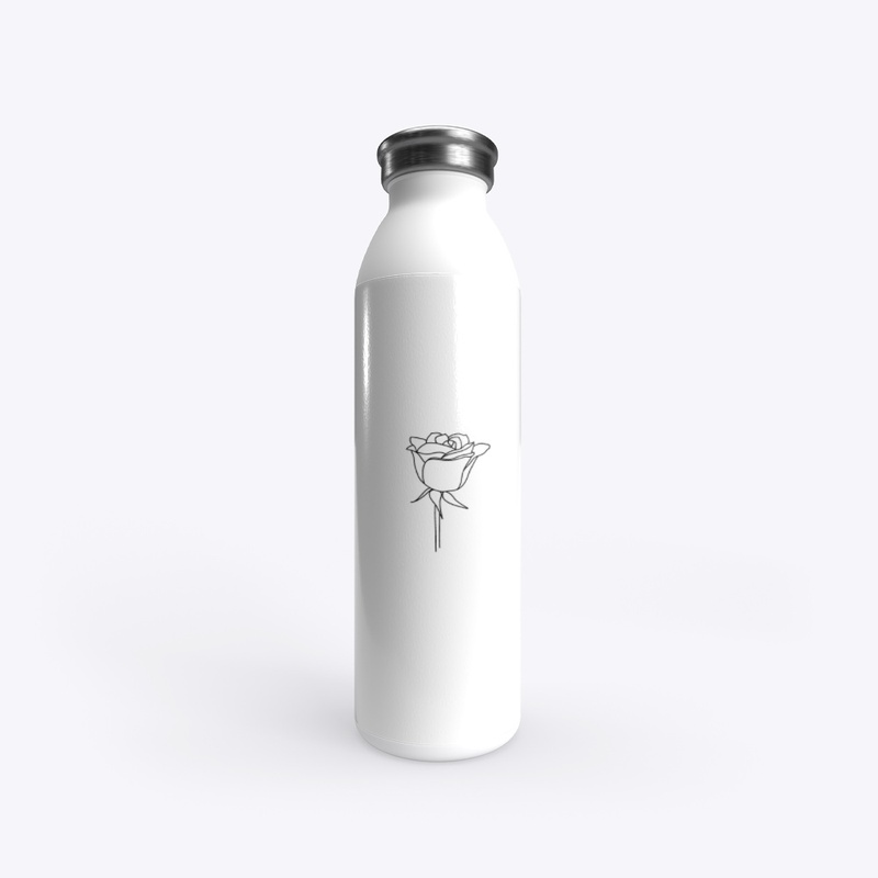 "Rose" - Water Bottle