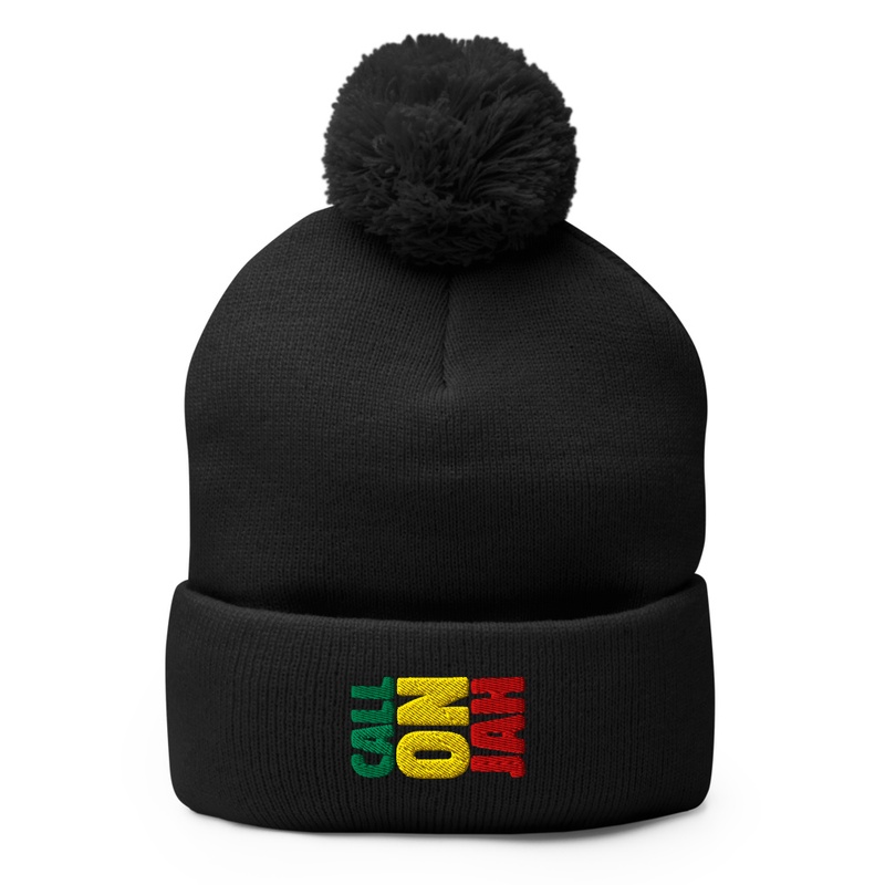 Call Jah Reggae Rasta Beanie