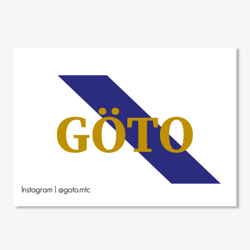 GÖTO Sticker