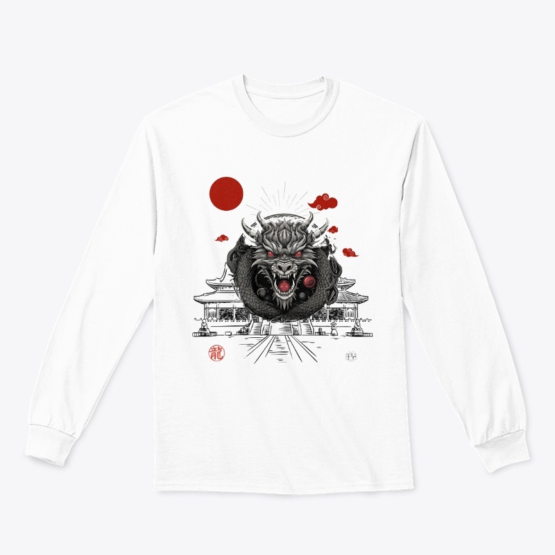 Dragon Red Sun