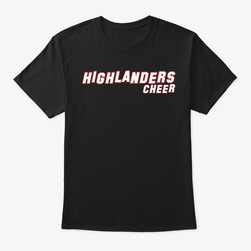 Highlanders Cheer Black