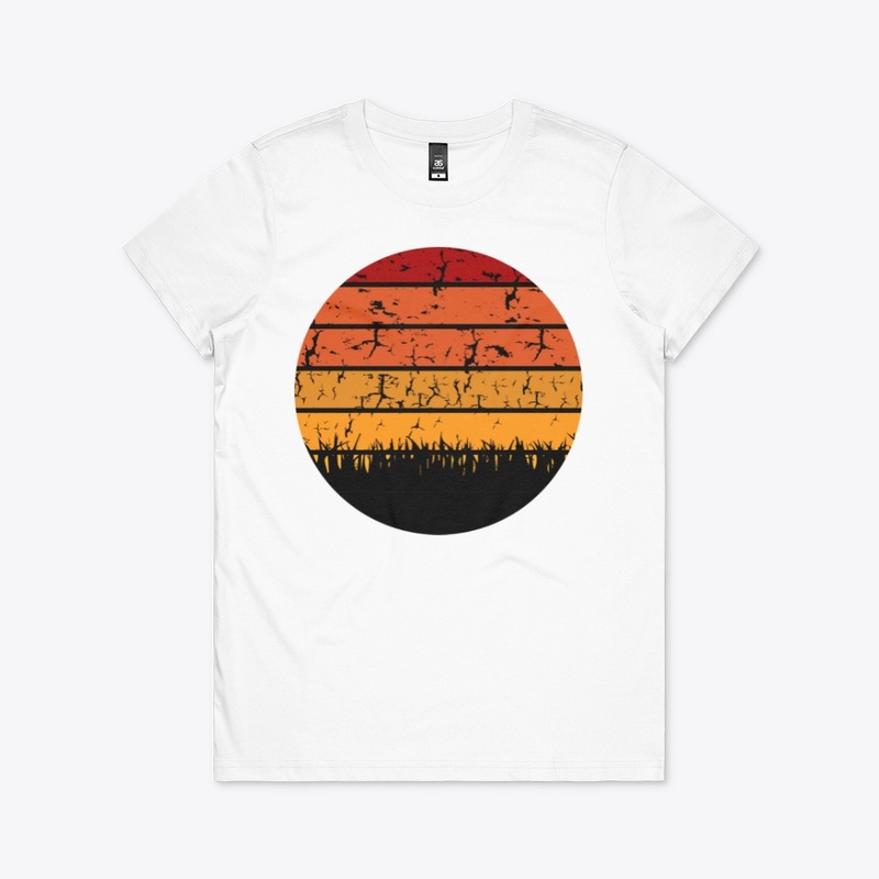 Retro sunset