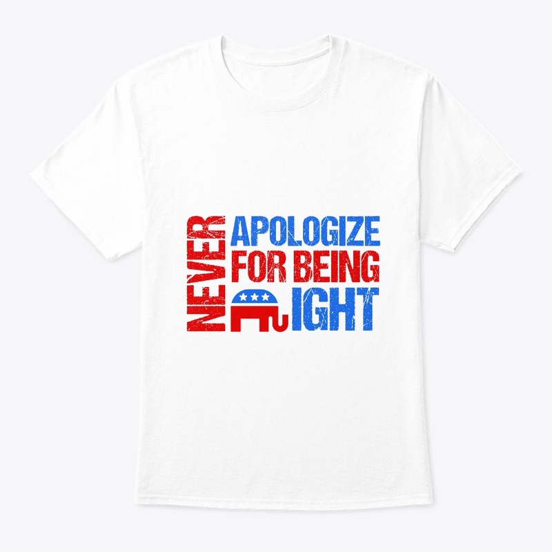 Never apologize