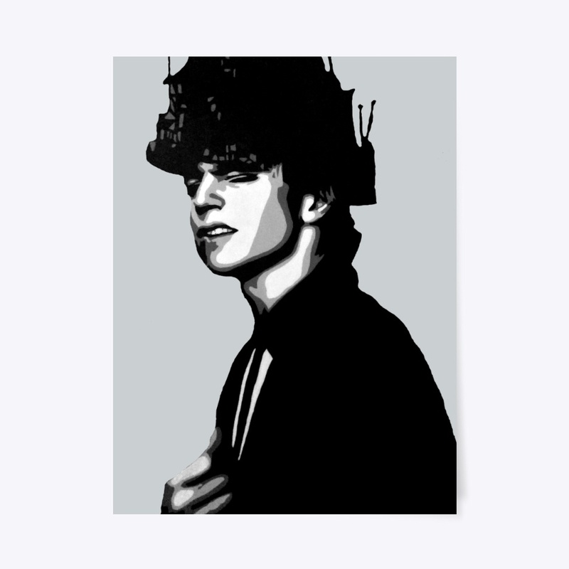 Ross Lynch Black and White Portrait