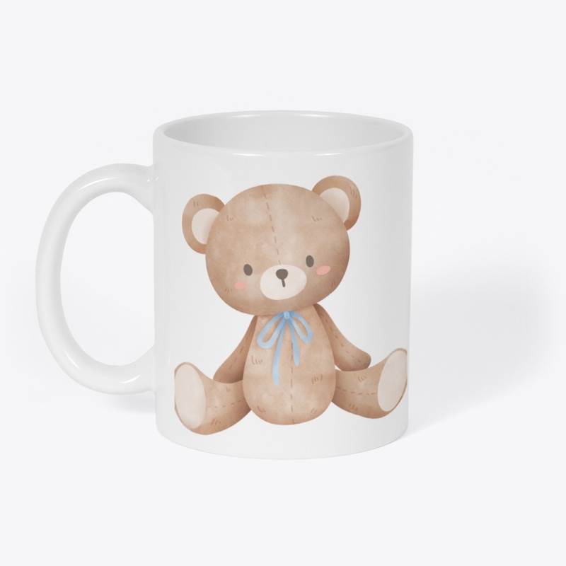 vasos con peluche