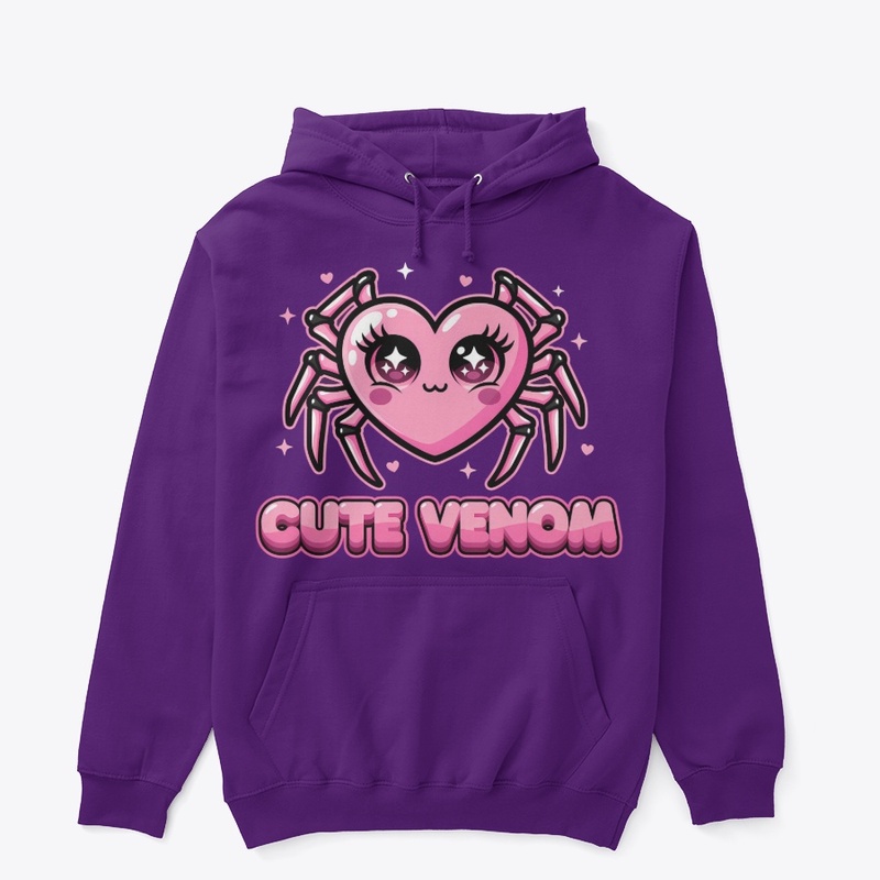 Kawaii Heart Spider