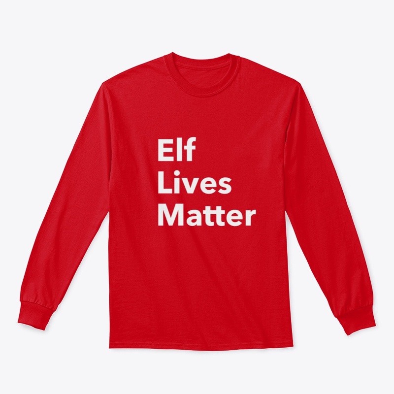 Elf Lives Matter black