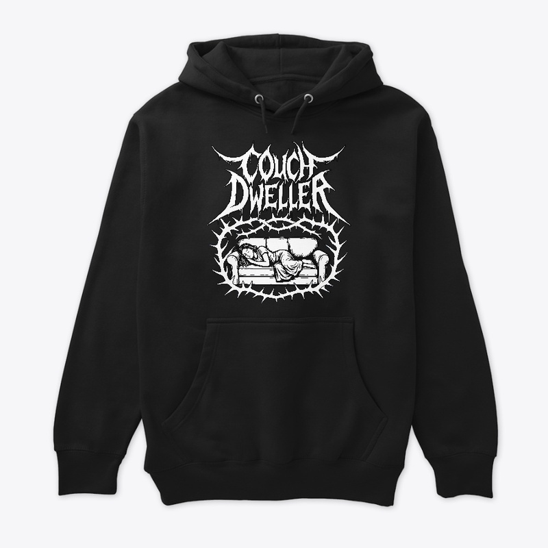 COUCH DWELLER METAL LOGO