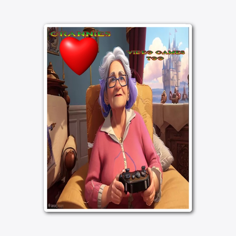 Grannies Love Video Games Too