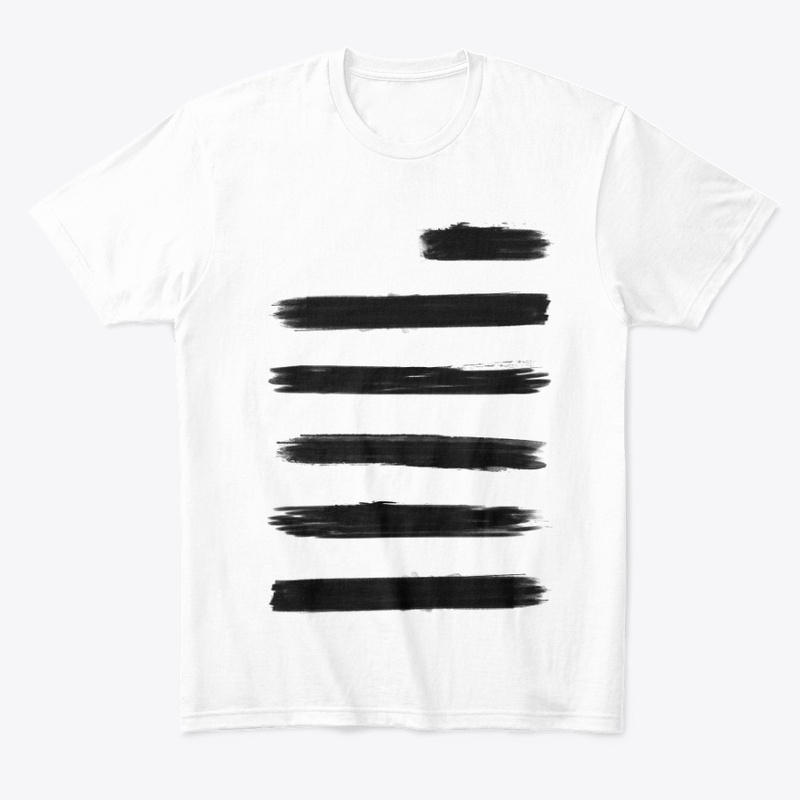 "striped" (black)