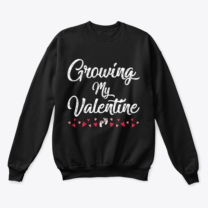 Adorable Valentine's Day Pregnancy Tee