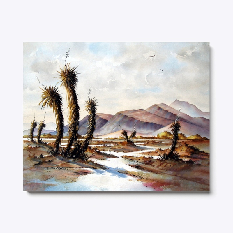 Yuccas and Clouds