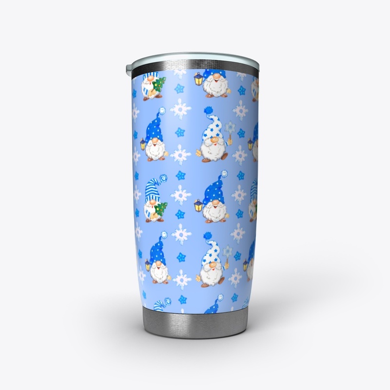 Gnomes in the snowflakes