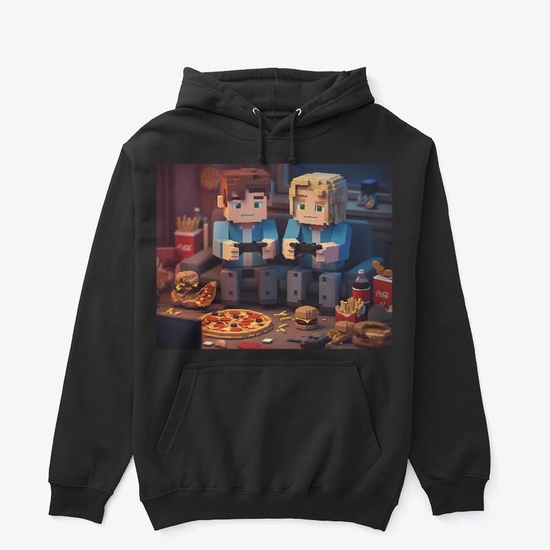 Hoodie (Friends playing video games)