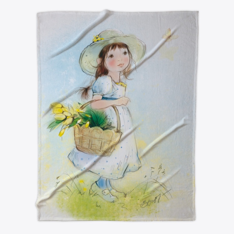 Girl with a basket