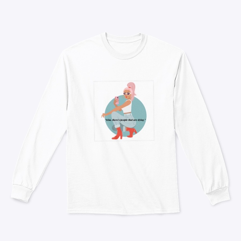 kim, long sleeve T