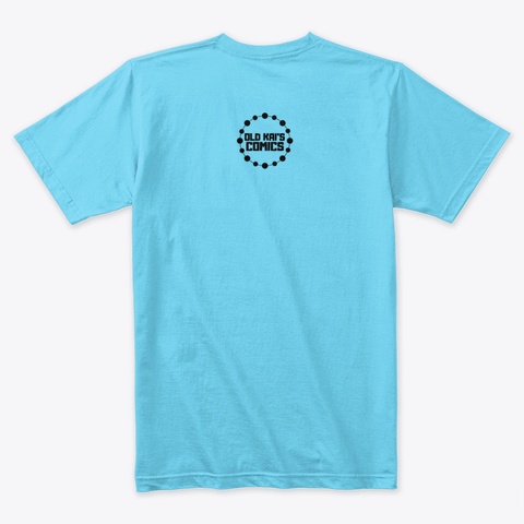 Chibi (T Shirt)  Tahiti Blue Kaos Back