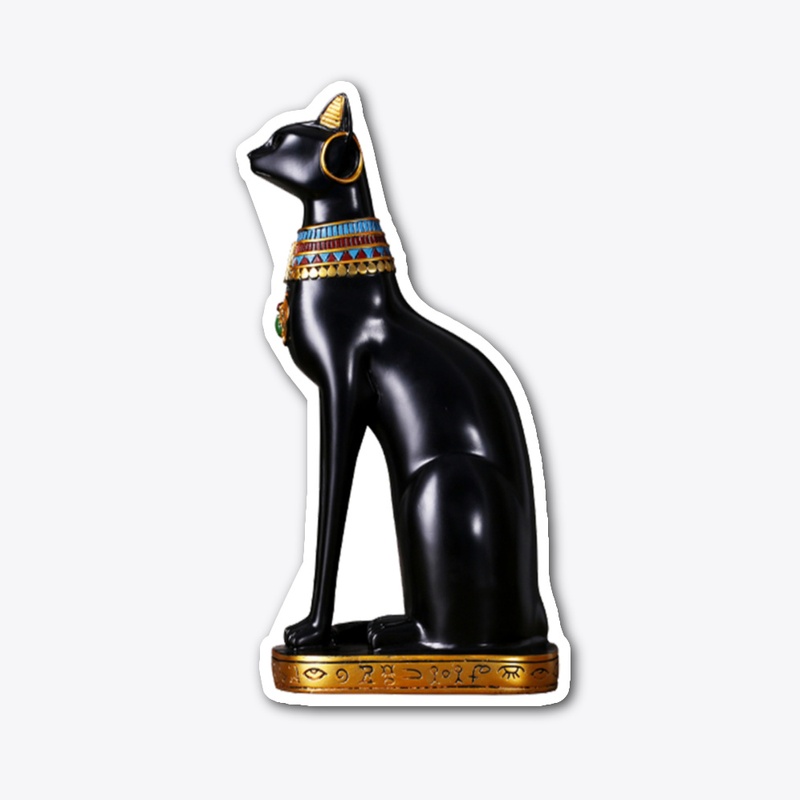 The black pharaonic cat