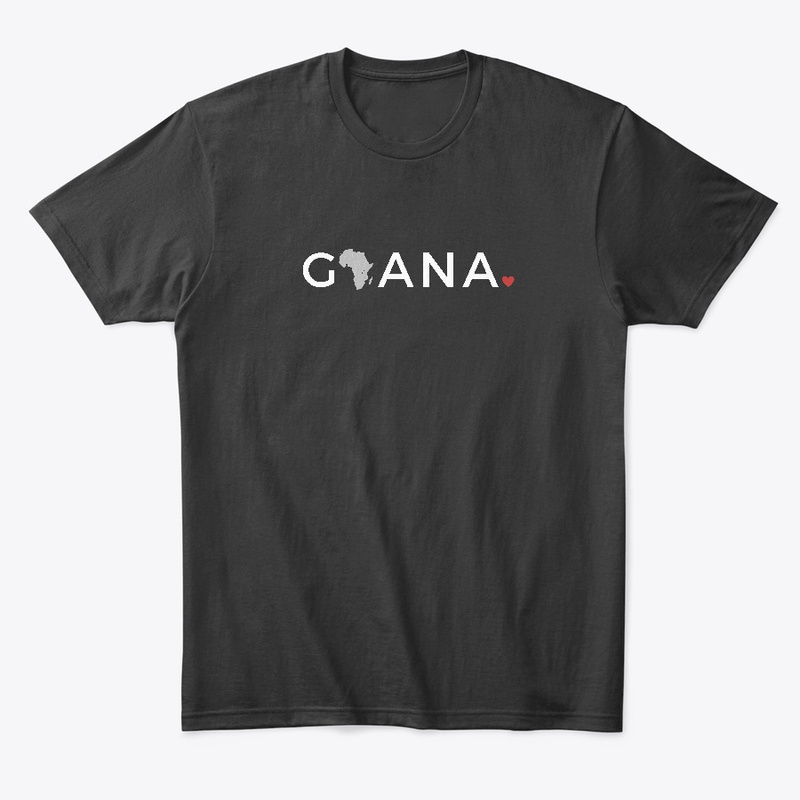 Ghana Love T-Shirt (Black)