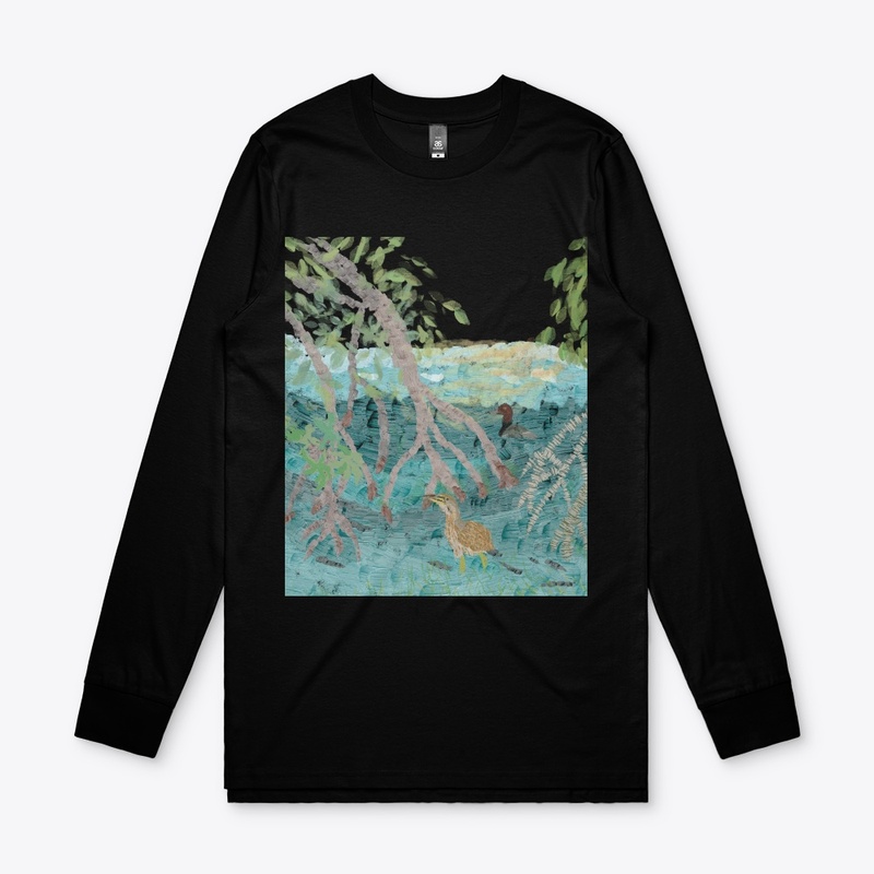 Mangroove wading birds 