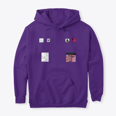 Thanks Purple T-Shirt Front
