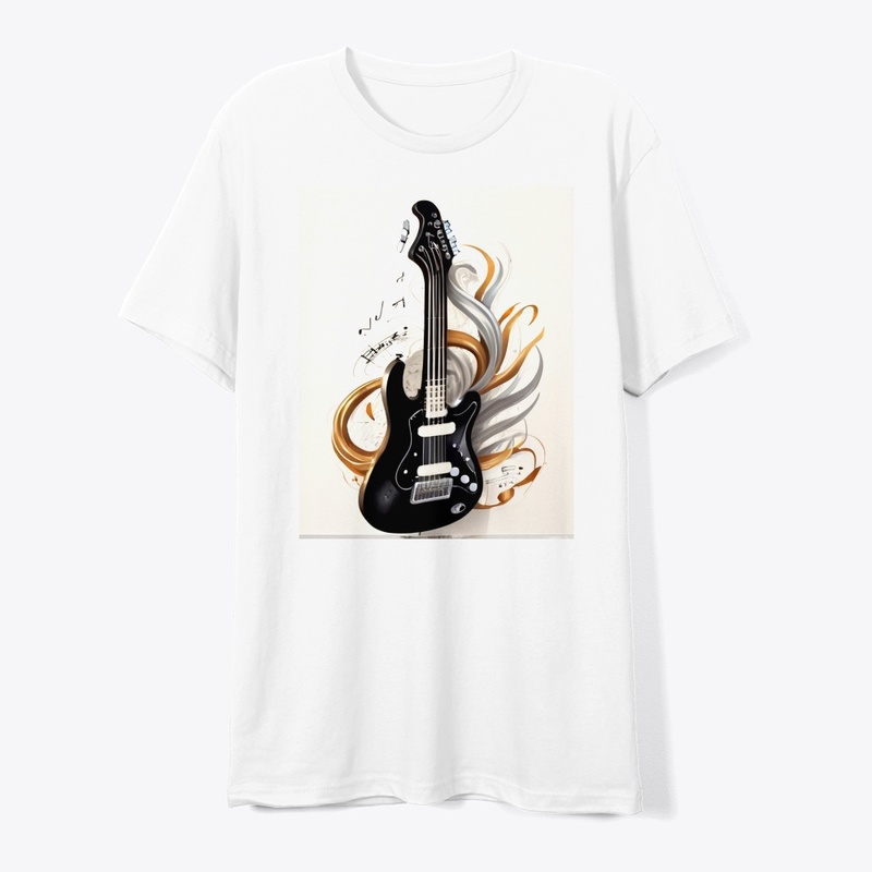 Guitar T-shirt Design 