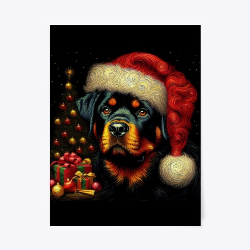 Santa Rottweiler