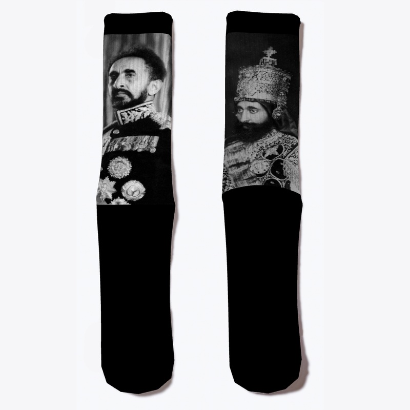 Haile Selassie I - Jah Rastafari Socks