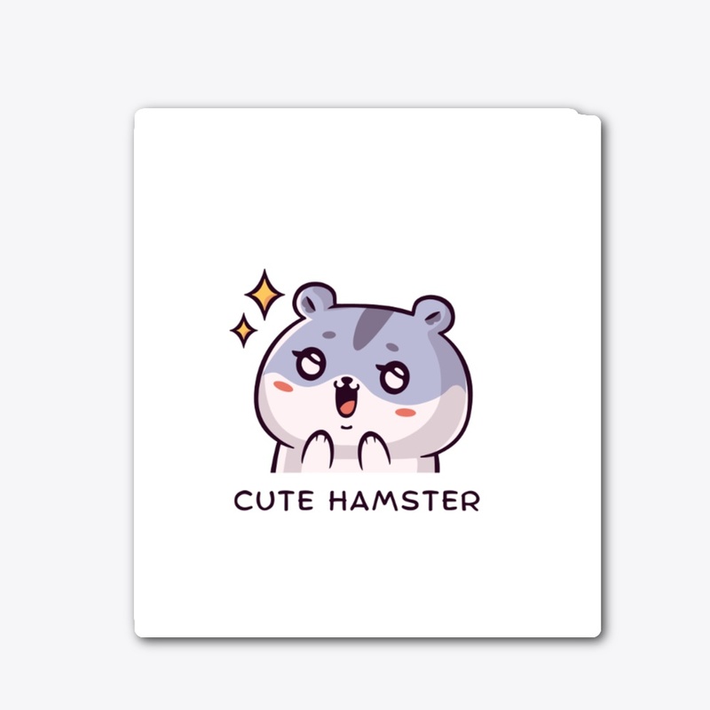 Cute Hamster Mens Stylish Hoodie+Tshirts