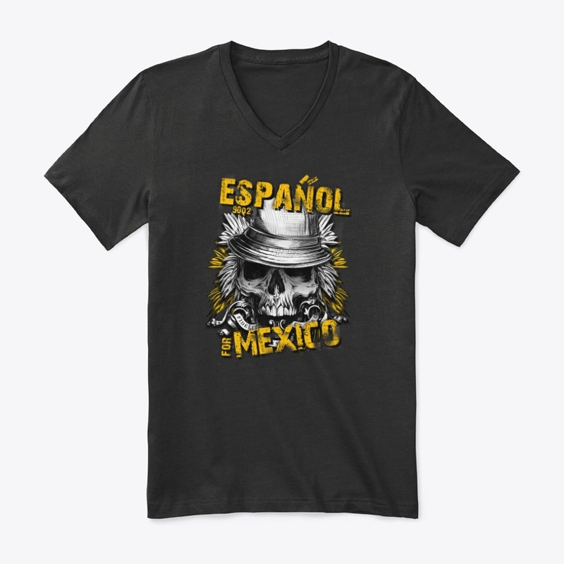 Craze Uk | Espanol for Mexico Skull Tees