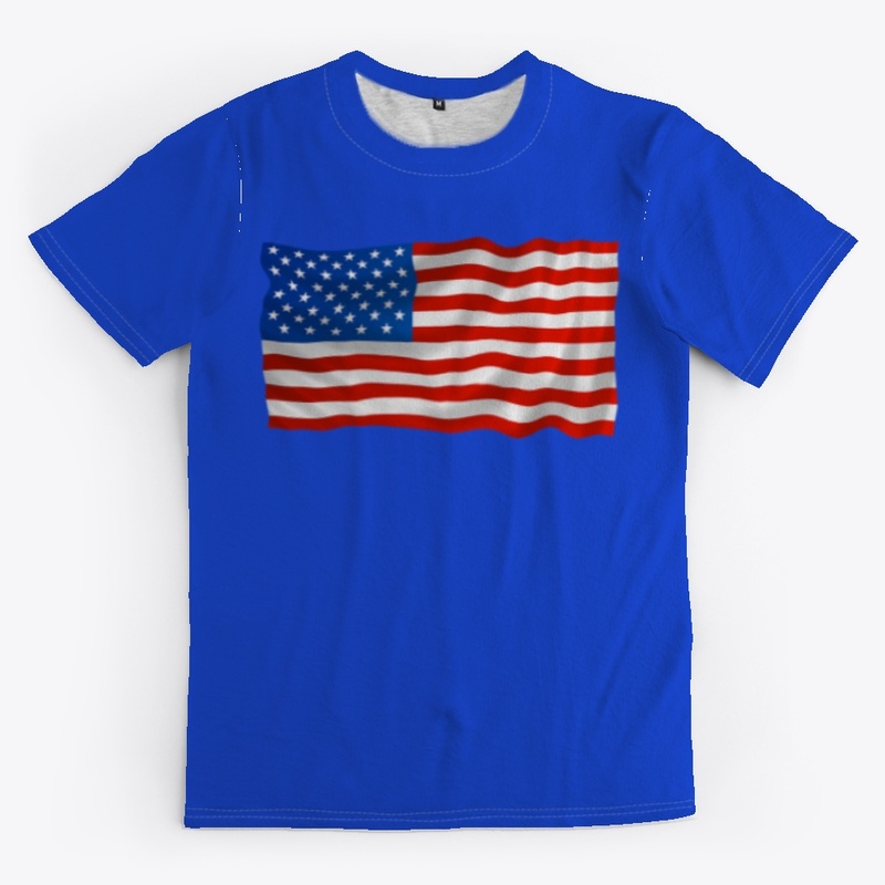 USA Flag Hoodie 