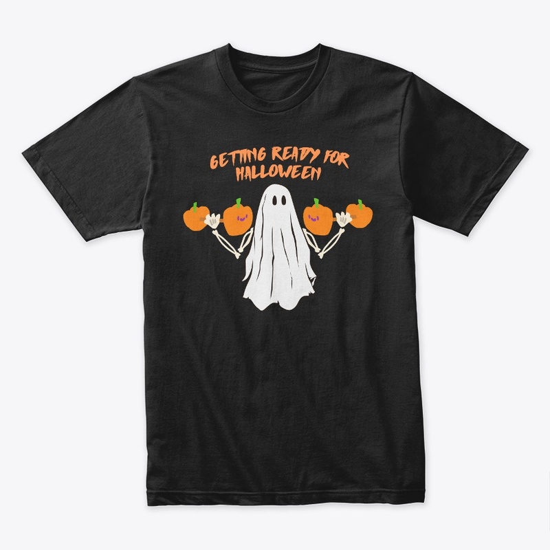 GETTING.. HALLOWEEN ghost funny t-shirt
