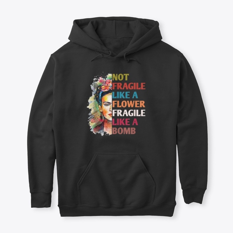 Not like a flower fragile like a bomb